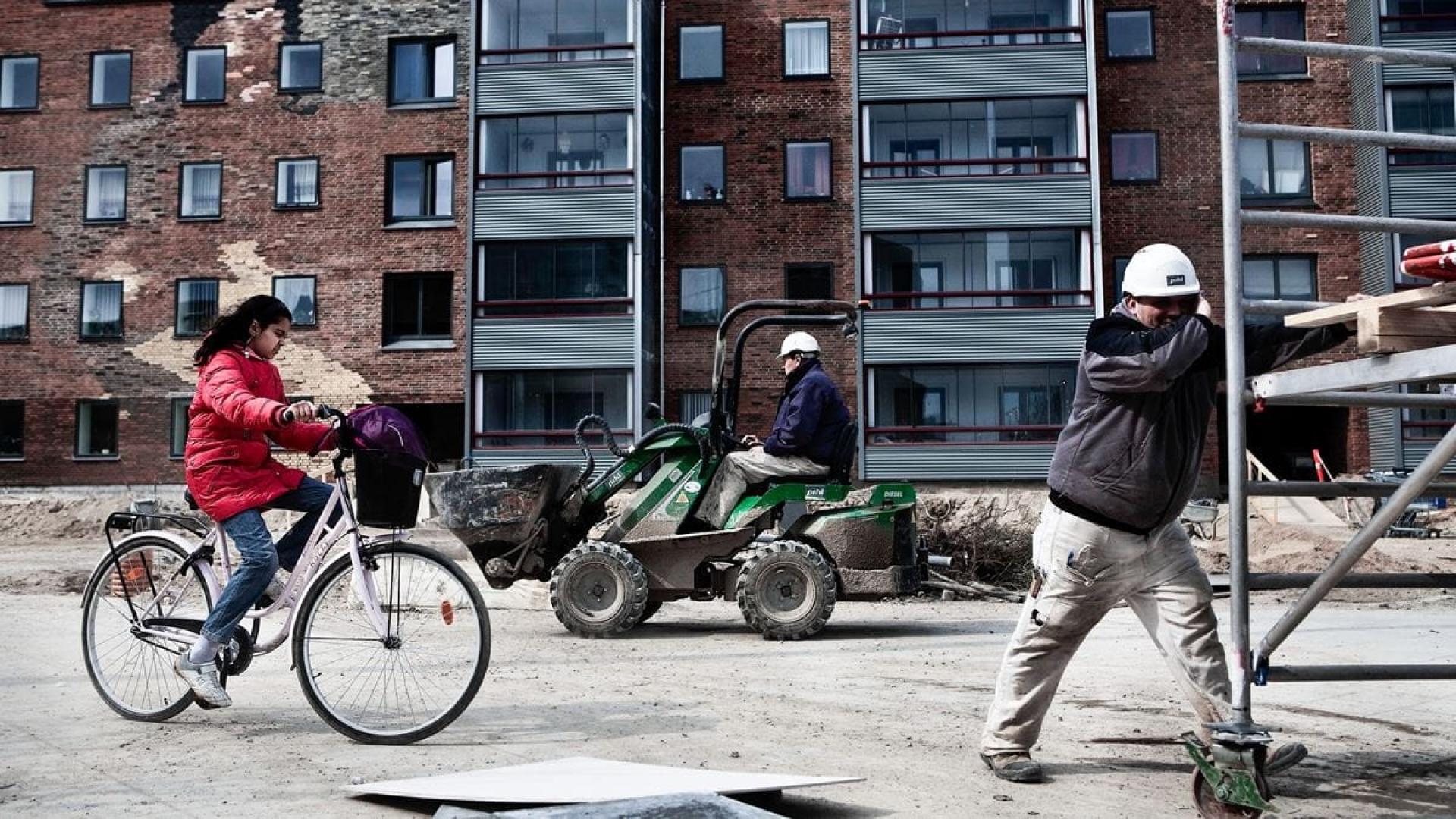 I forbindelse med Covid-19 afsatte Realdania en pulje på 45 mio. kr. til klimamæssig bæredygtighed i almene boligorganisationers renoveringsprojekter. Foto: Claus Bjørn Larsen.