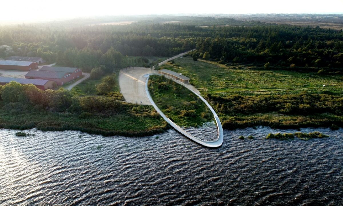 Filsø Besøgscenter. Arkitekt: Schønherr. Foto: Carsten Ingemann.