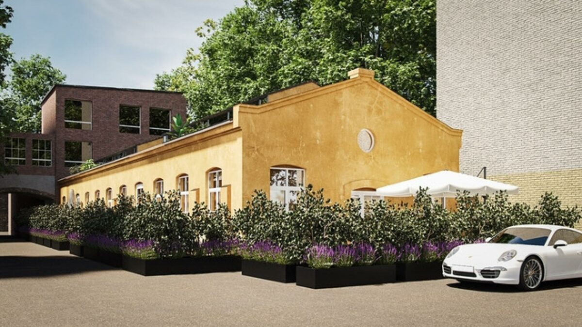 Fuldtegnet projekt på Frederiksberg til 33,5 mio.: Ejendomsudvikleren har købt erhvervsejendommen, som omdannes til et erhvervslejemål, 2 store herskabslejligheder og 2 unikke townhouses. Tre af de fem ejerlejligheder er solgt på forhånd.