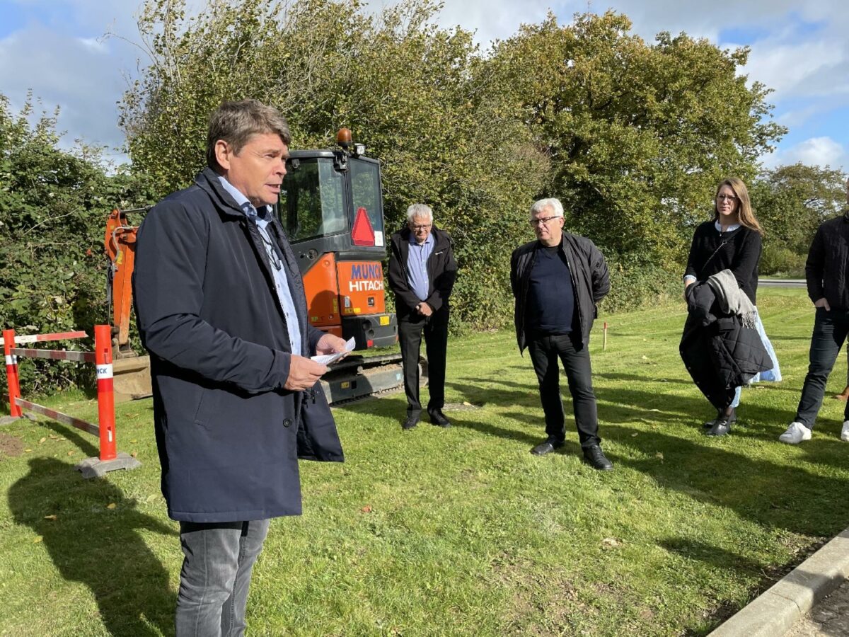 Reimer Mikeli Olsen, formand i Vejle Fjernvarme. Foto: Munck Forsyningsledninger.