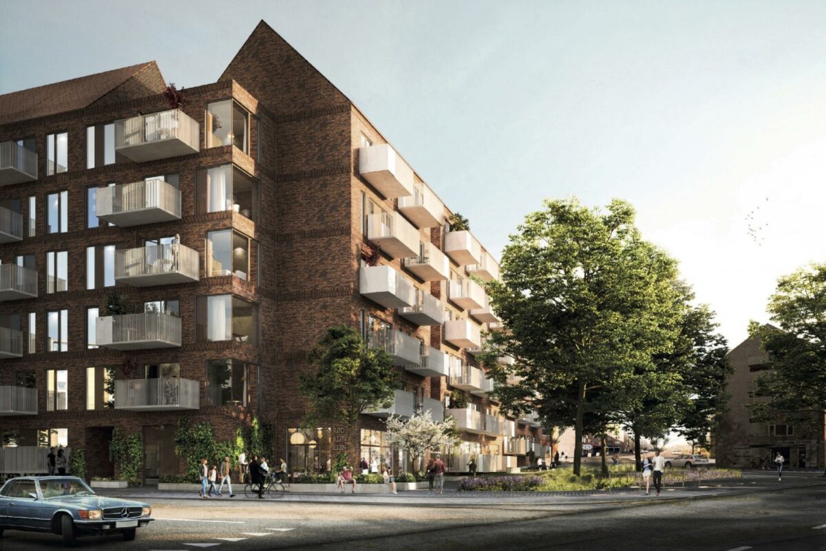 Nye blandede boliger målrettet familier, singler og studerende - 209 boliger i 3-6 etager i eftertragtede Katrinebjerg.