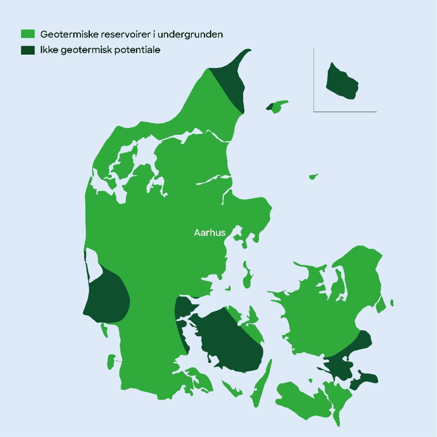 I størstedelen af landet er det muligt at hente varme op fra undergrunden - Aarhus lægger ud.