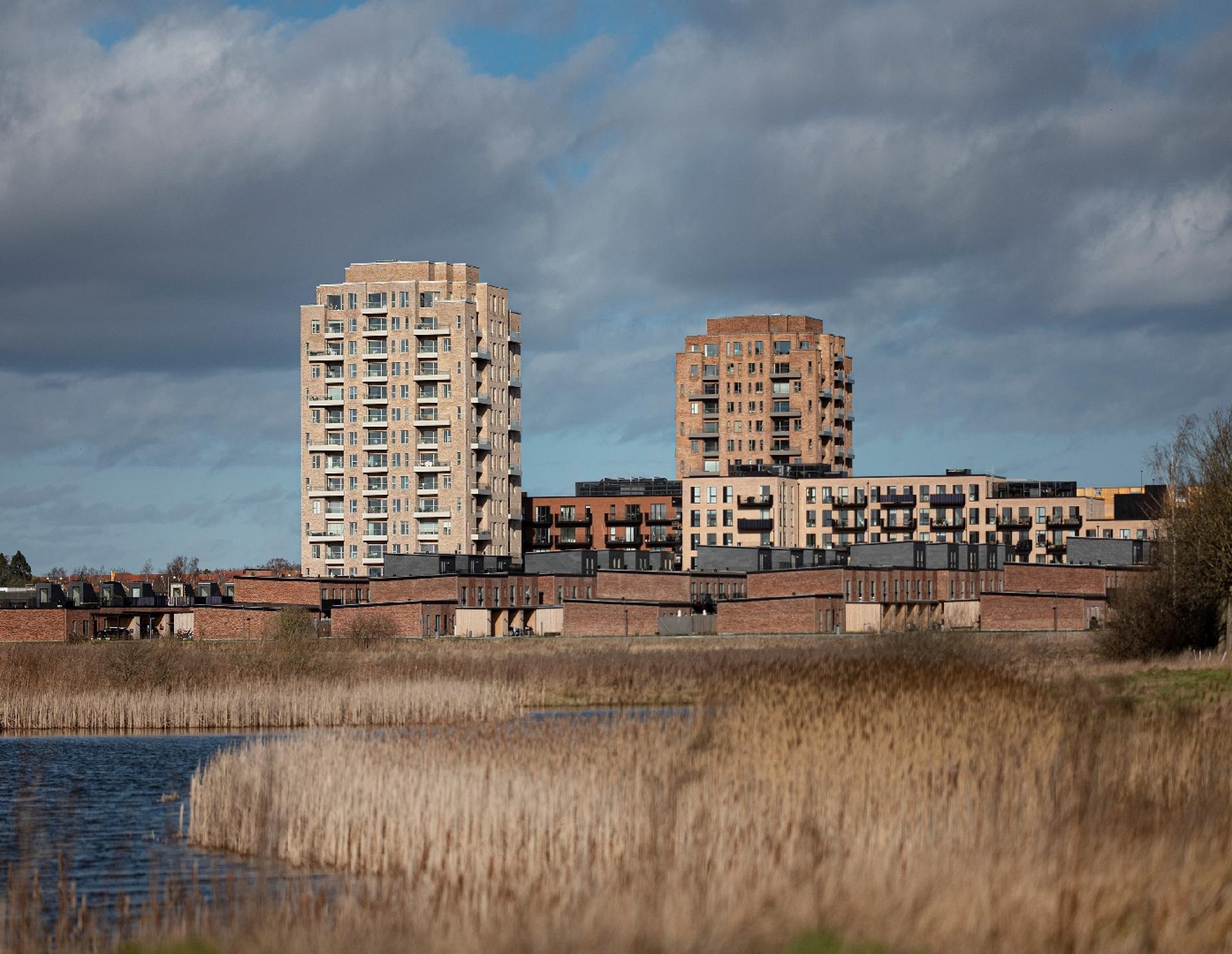 Byudviklingsopgaver som eksempelvis Frederiksbro Hillerød fylder stadigt mere i arkitektvirksomhedens portefølje. Foto Jens Markus Lindhe.