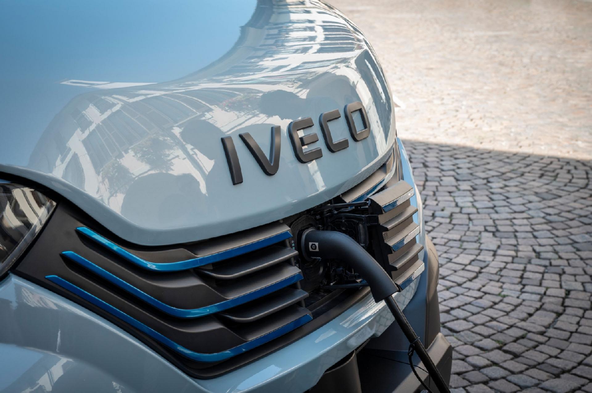 Over det seneste år har Iveco lanceret et komplet sortiment af eDaily modeller, der specifikationsmæssigt fuldstændig matcher sortimentet af dieselbiler. Foto: Iveco