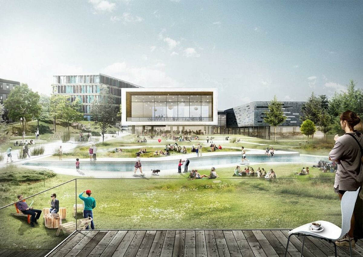 Visualisering: C.F. Møller/Transform Arkitekter.