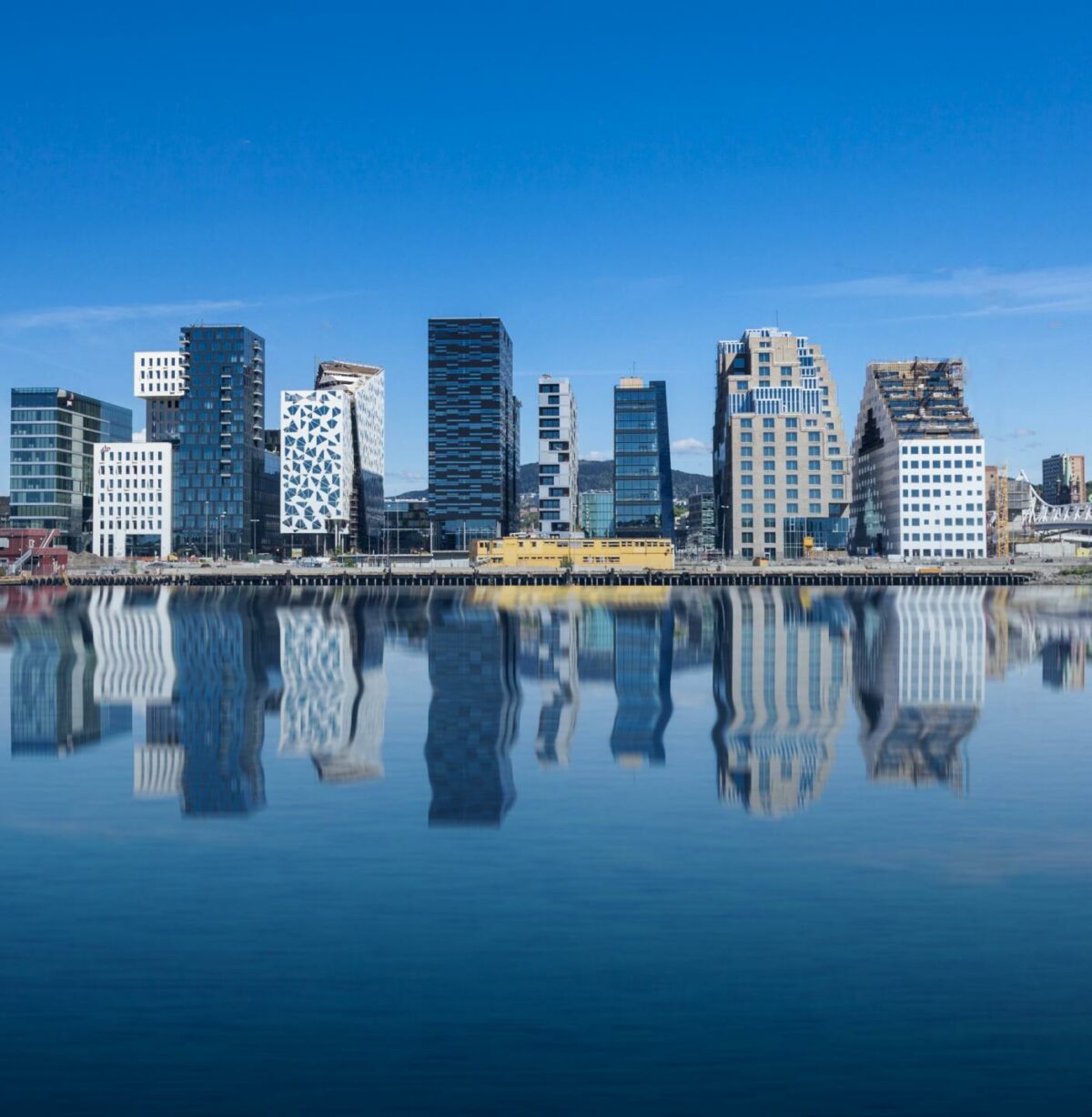 Der sker meget på byggefronten i Norge, og blandt andet derfor øger MT Højgaard nu aktiviteterne med en øget medarbejderstab. Foto: Colourbox.