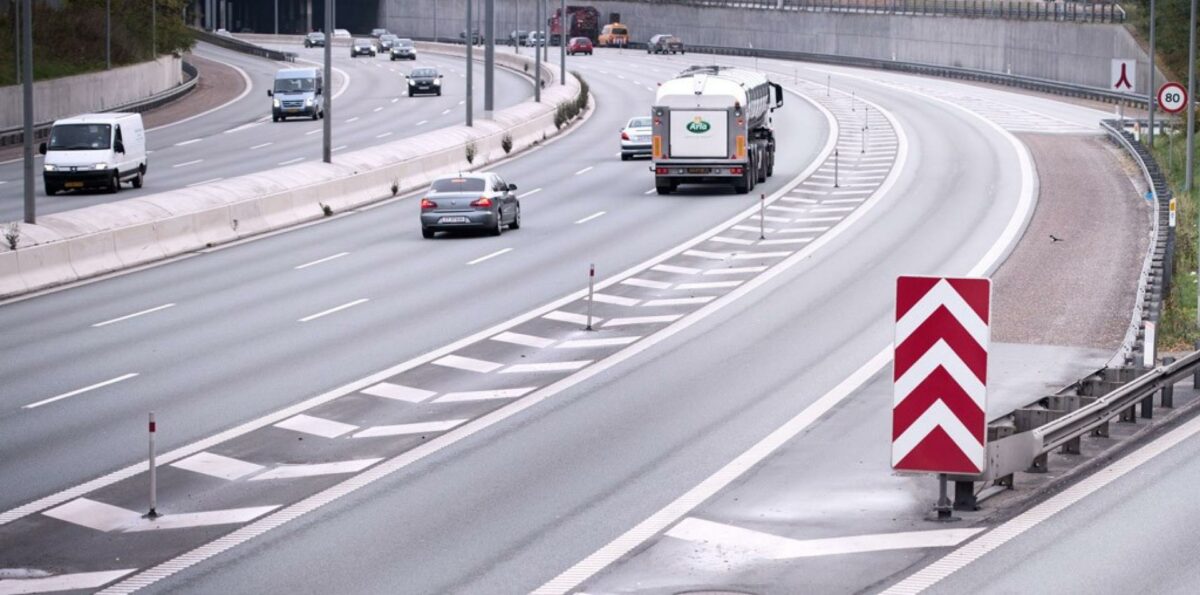 Silkeborg Kommune ønsker at etablere en 9.000 kvadratmeter stor park som låg over dele af den kommende nedgravede motorvej gennem byen. Foto: Vejdirektoratet.
