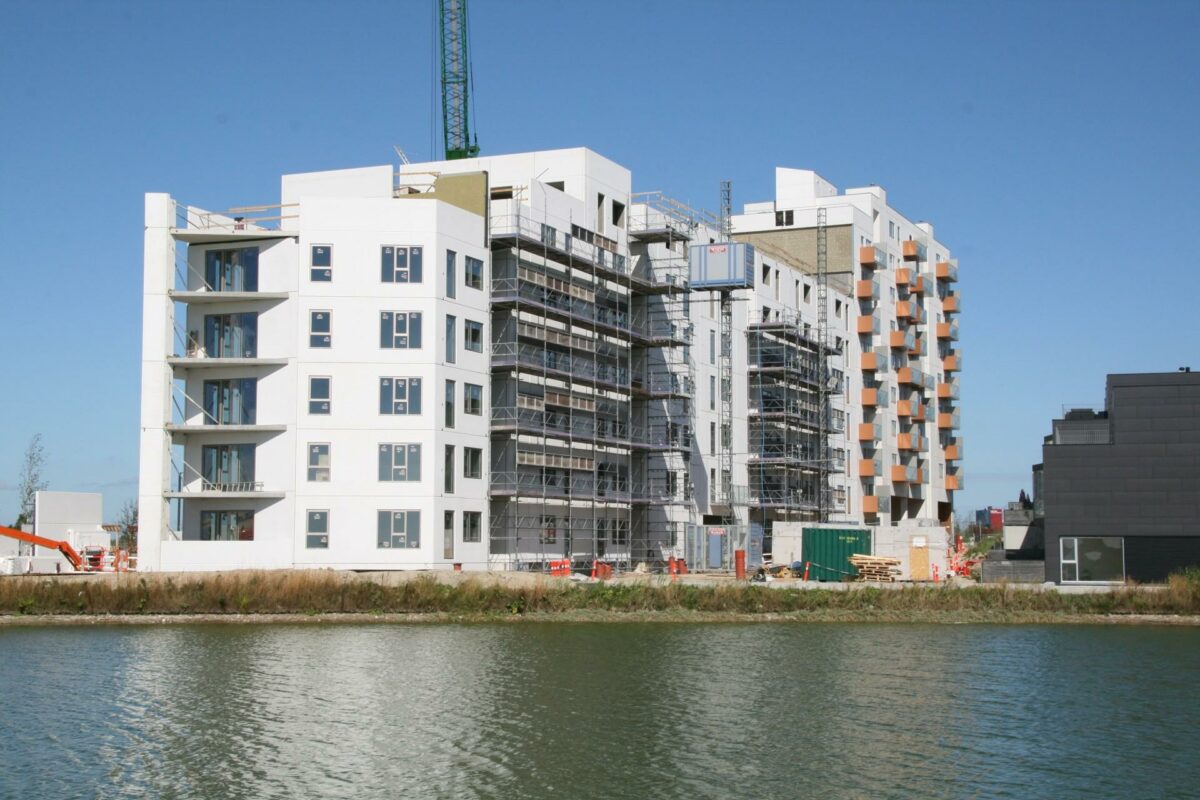 Pensionsselskaberne investerer massivt i både eksisterende ejendomme og nybyggeri de kommende år. Arkivfoto: Torben Jastram.