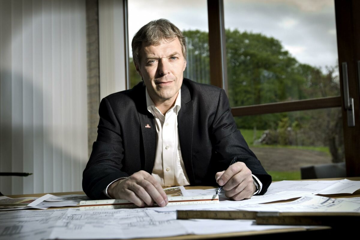 Niels Techen, formand for Håndværksrådet, mener, at rammevilkårene skal være i orden for at der er plads til lærlinge. Foto: Michael Altschul.
