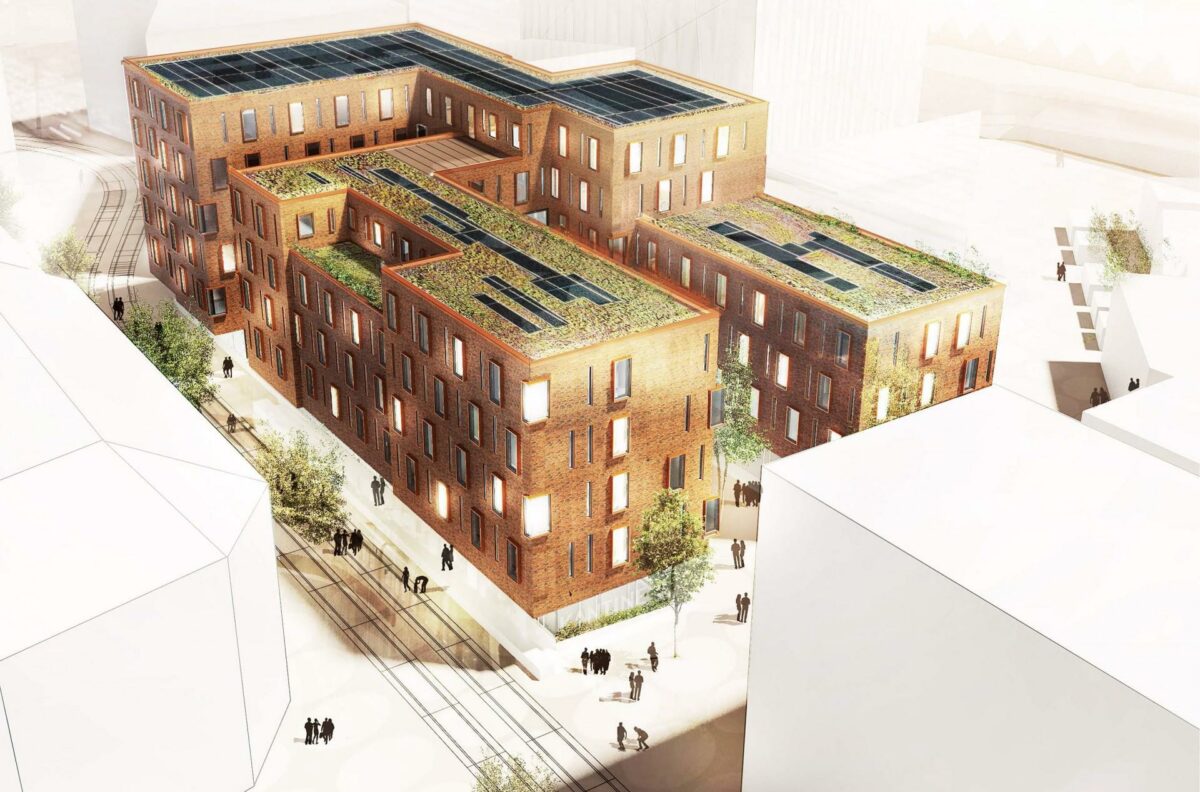 KPC skal opføre dette hotel i forbindelse med det nye Musik- og Teaterhus Odeon.