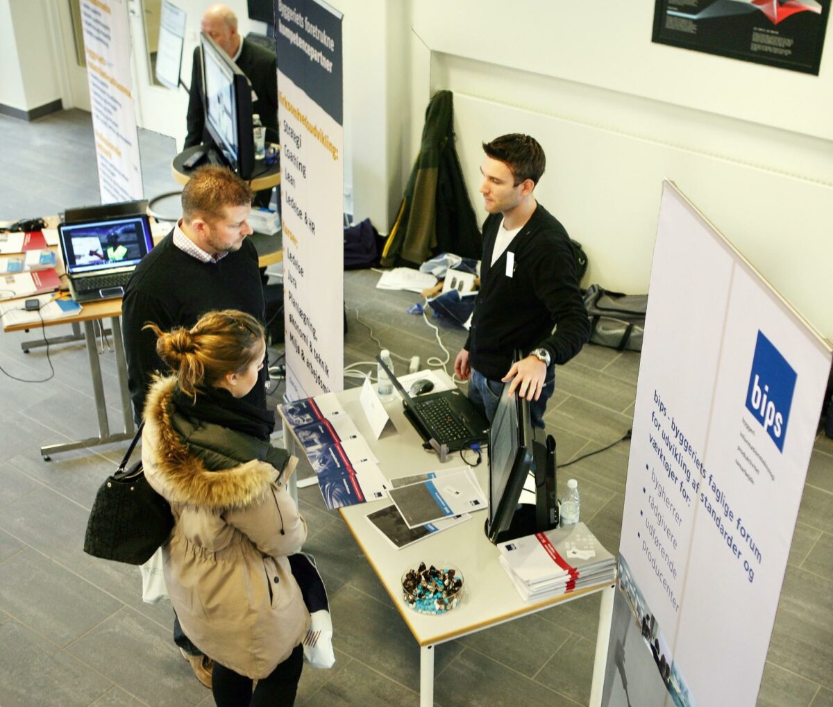 Du kan stadig nå it-messen i dag, hvis du er i nærheden af Taastrup. Eller i Aarhus i morgen. Foto: Dansk Byggeri.