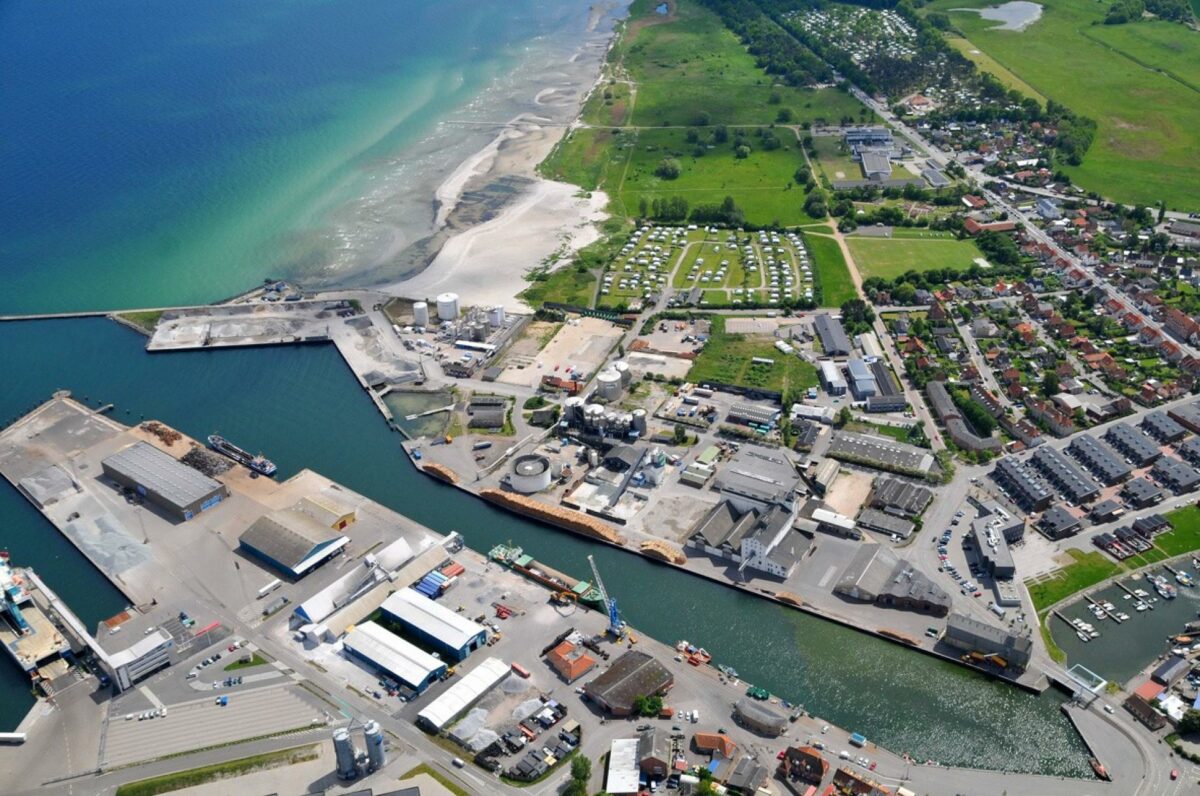 De 110 boliger skal opføres på Søndre Havns sydligste del. Foto: Køge Kyst.