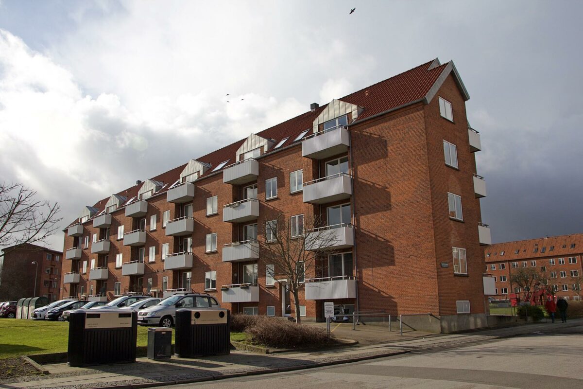 Andelsboligforeningen Odinsgaard i Horsens er en af to danske boligforeninger, som deltager i det tværnordiske udviklingsprojekt Sure. Foto: Insero.