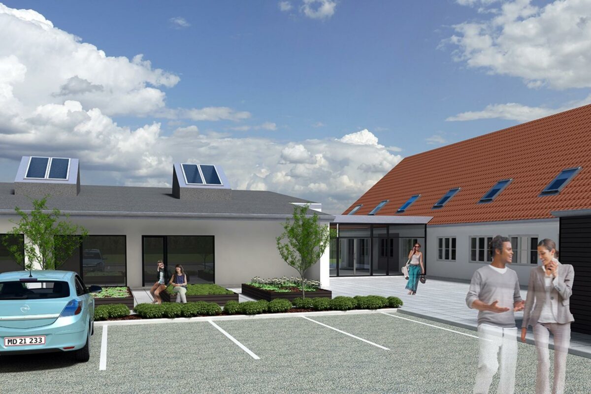 Visualisering: Viva Arkitekter ApS.