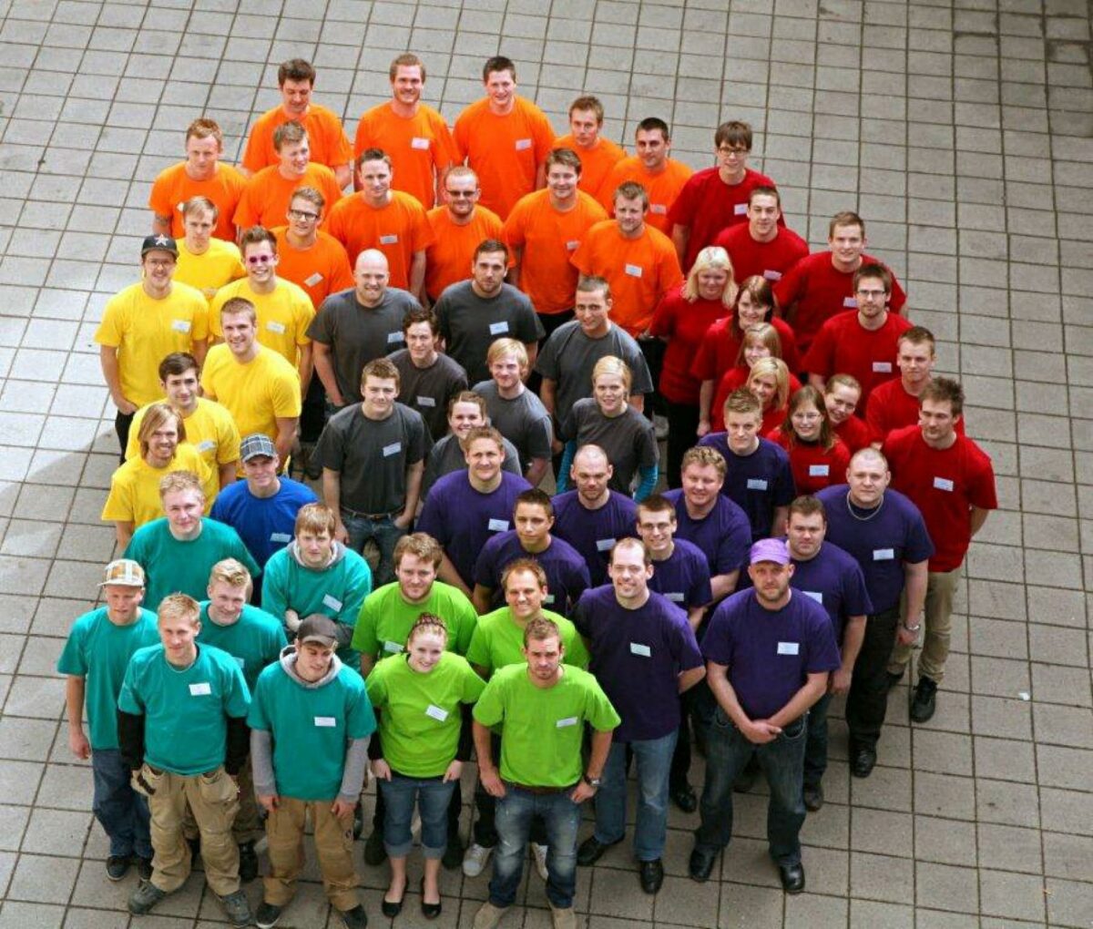 De studerende er klar til De Digitale Dage 15.-17. april. Pressefoto.
