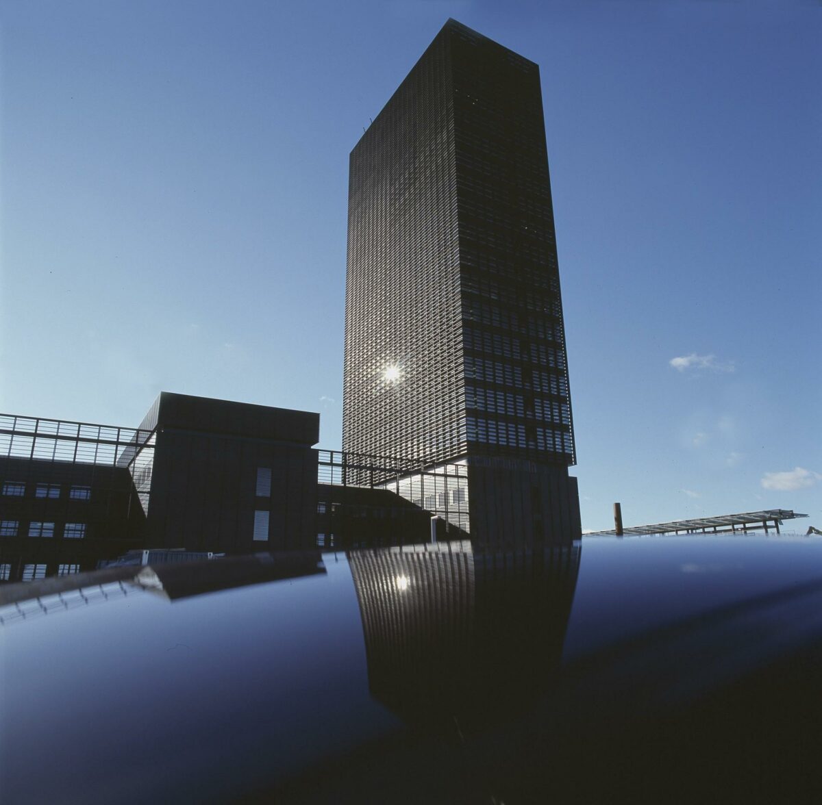 MT Højgaard er ikke helt ukendt med at bygge i højden - entreprenørfirmaet står blandt andet bag den 20 etager høje Ferring-bygning i Ørestaden. Foto: MT Højgaard.