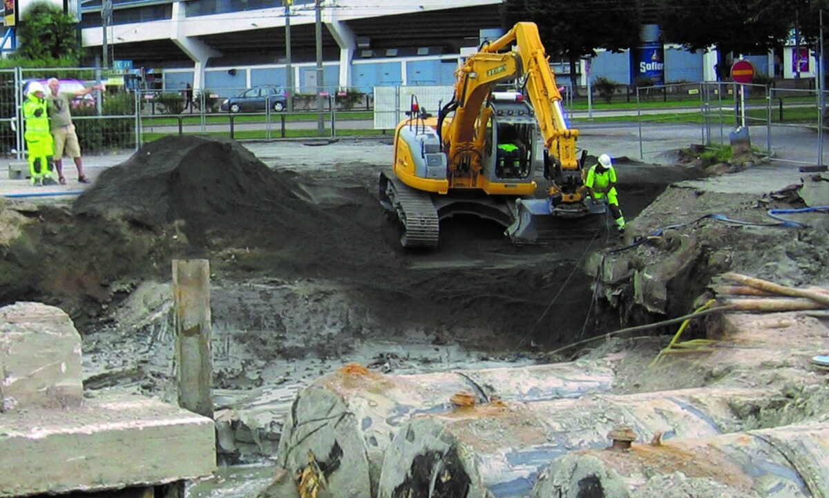 Sandström arbejder med miljø, jord- og grundvandsforurening, geoteknik og konstruktioner. Pressefoto.