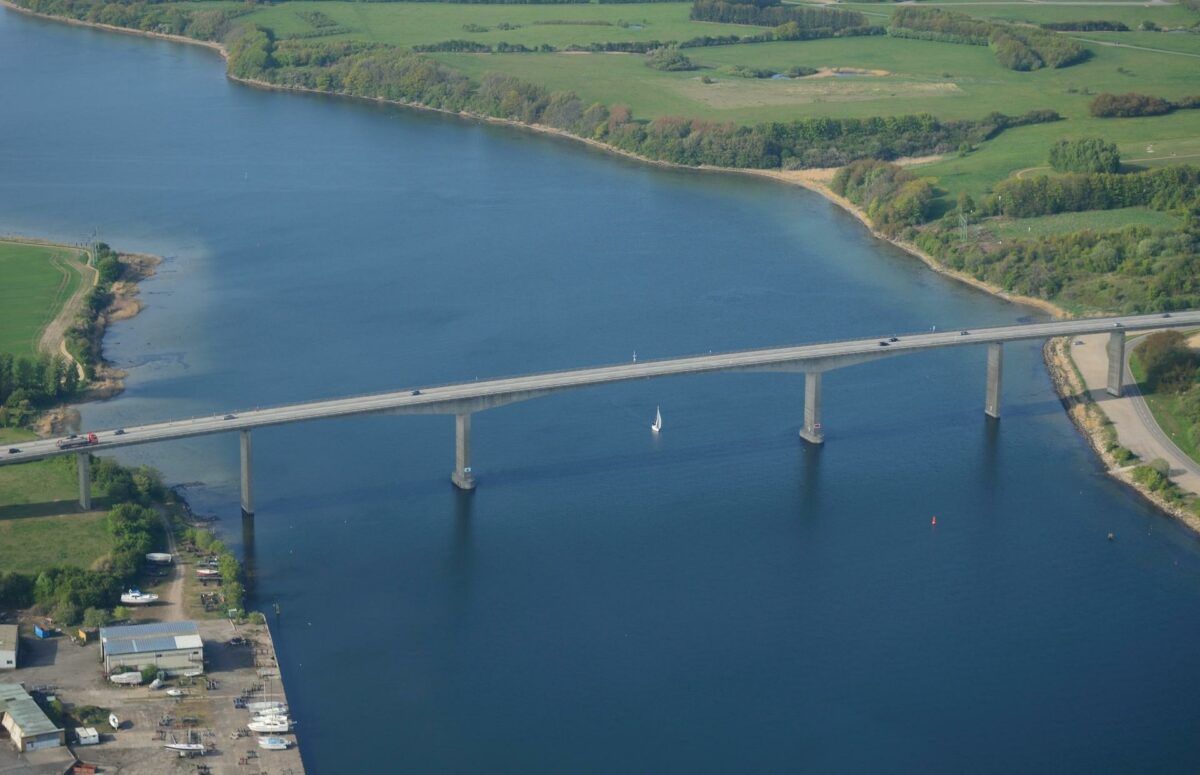 En erhvervsgruppe på Als vil supplere Alssundbroen med en 11 kilometer lang bro til Fyn. Foto: Colourbox.