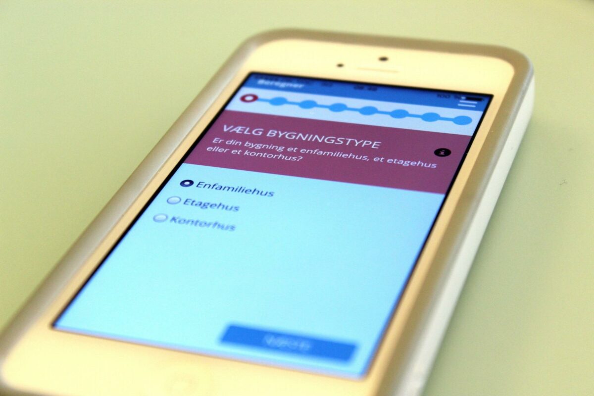Den nye renoveringsapp findes til både Android og Iphone/Ipad. Foto: Kristian Troelsen.