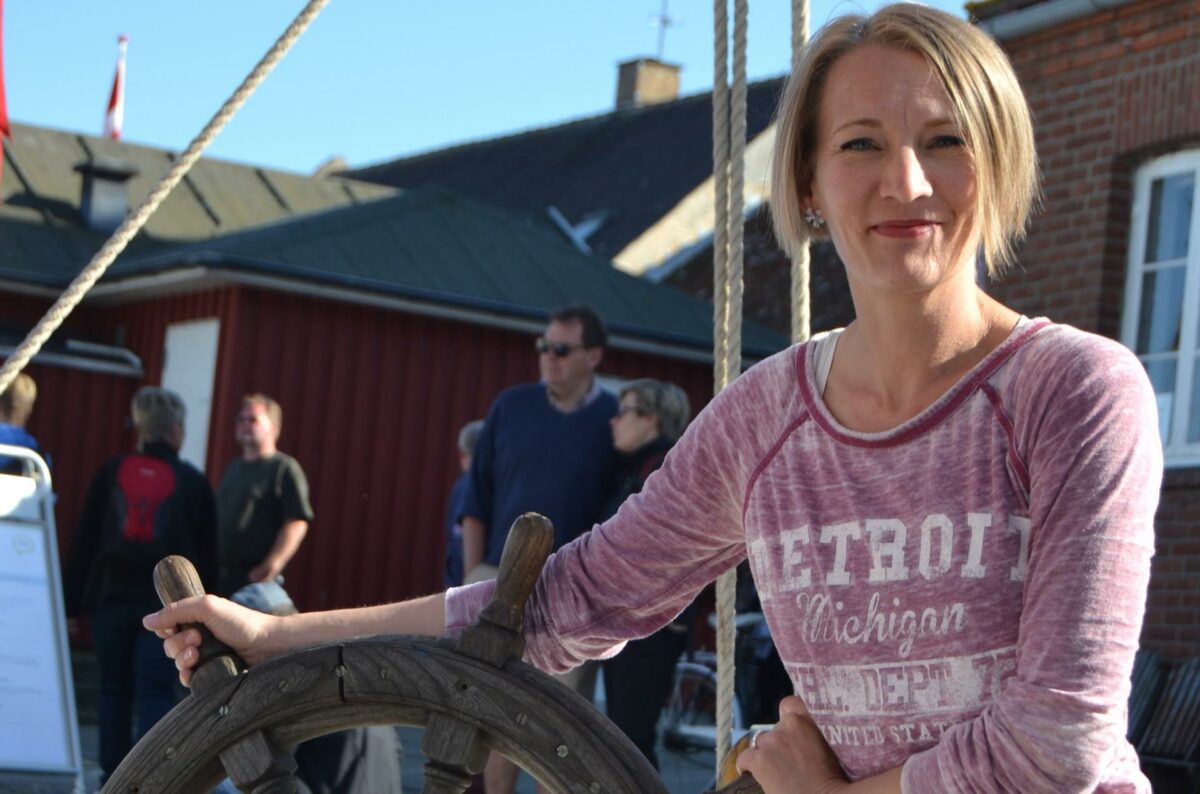 Malermesteren Kirstine Van Zabben stiller op til Folketinget for De Konservative på Bornholm.