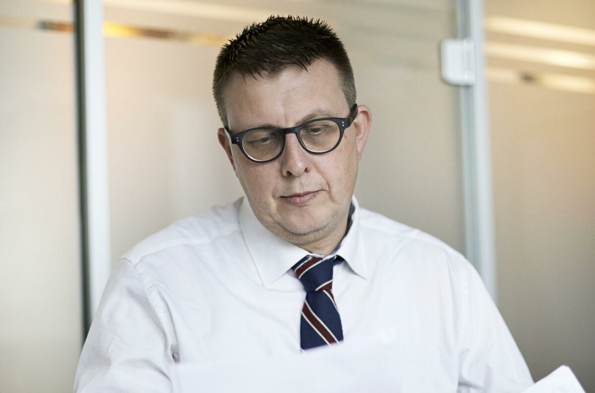 Cheføkonom Bo Sandberg, Dansk Byggeri. Foto: Ricky John Molloy.