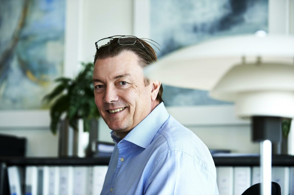 Adm. direktør Klaus Kaae, NCC Construction, kan kun være tilfreds med udviklingen gennem det seneste halve år. Foto: NCC.