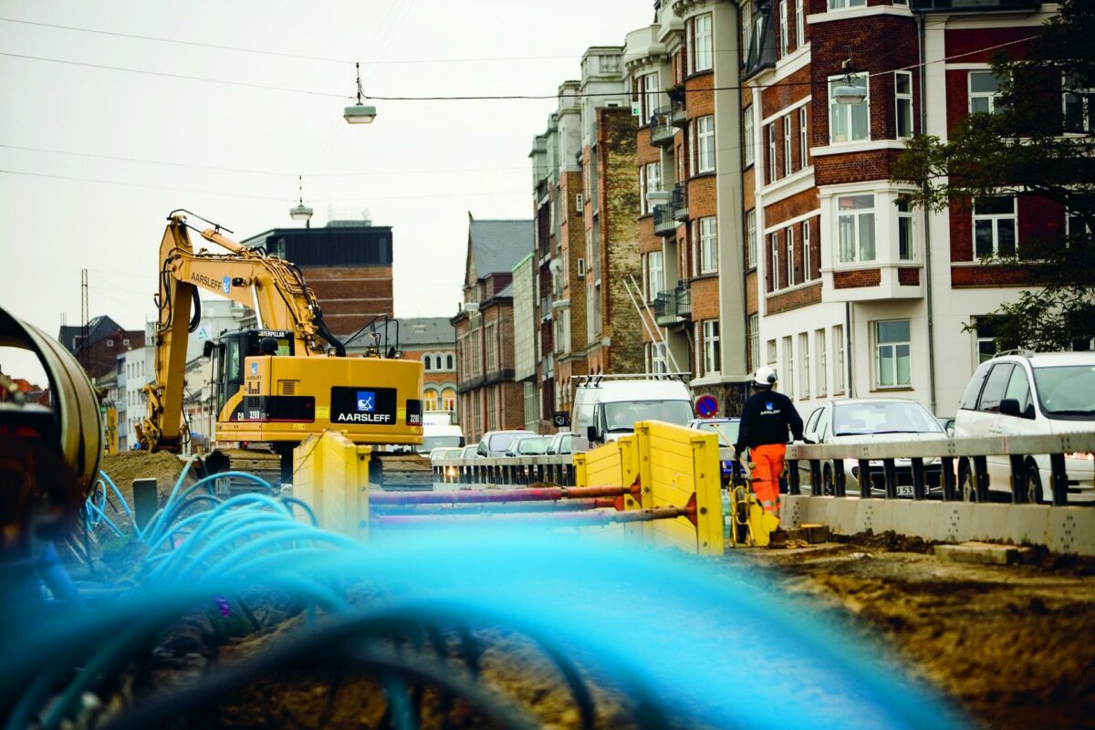 Entreprenørkoncernen Per Aarsleff A/S har offentliggjort et fint delårsregnskab med store stigninger i både top og bund. Foto: Aarsleff.