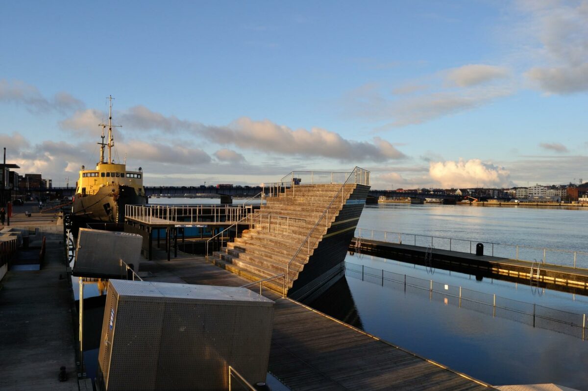Havnebadet i Aalborg fra 2011 er blandt de evaluerede projekter. Foto: Colourbox.
