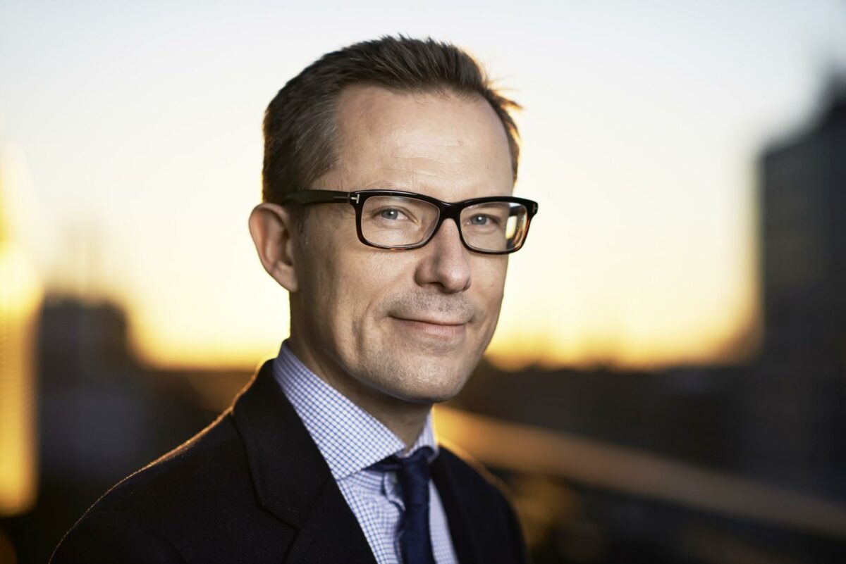 Lars Storr-Hansen, adm. direktør i Dansk Byggeri udtrykker tilfredshed med dagpengereformen, men han ærgrer sig over, at den ikke er fuldt finansieret. Foto: Ricky John Molloy.