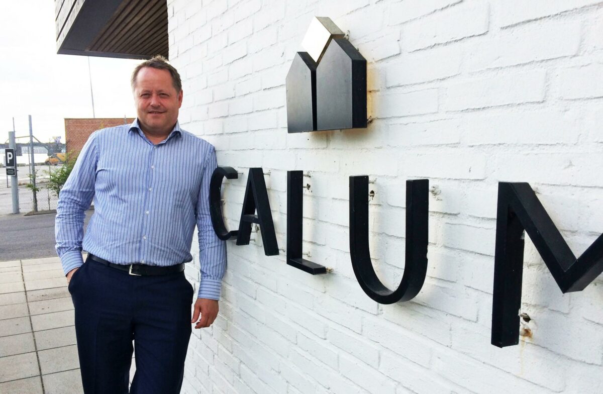 Nordjyske Calum - med direktør Jakob Axel Nielsen (billedet) i spidsen - skal i gang med et større boligbyggeri i Bagsværd. Foto: Torben Jastram.