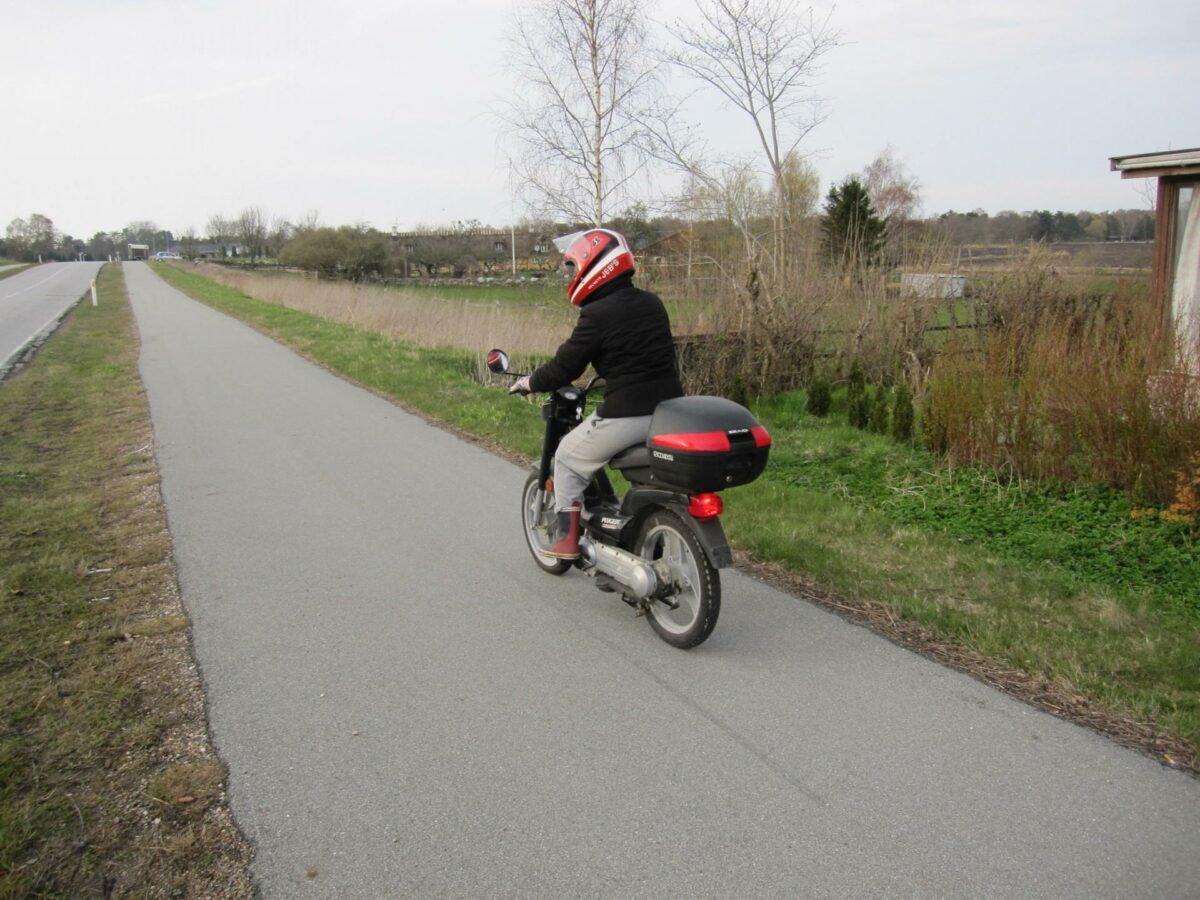 Anlæg af de resterende seks km cykelsti på rute 40 mod Skagen vil koste mellem 30 og 40 millioner kroner, vurderer Hans Chr. Schmidt. Foto: Colourbox.