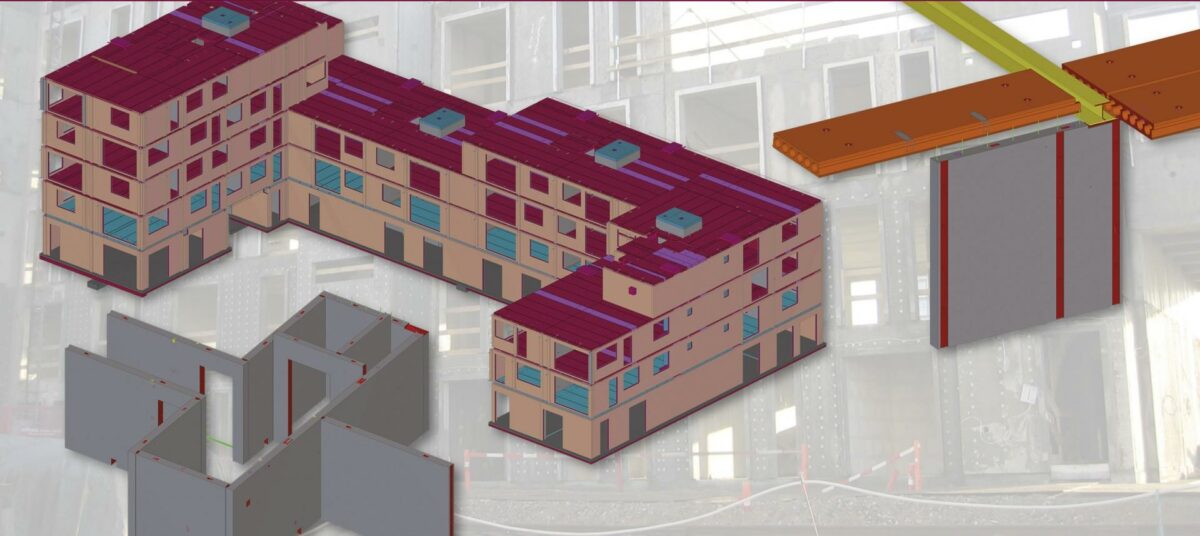 Spæncom er langt i arbejdet med at få 3D-modellerne integreret i produktionen, så tegningerne kan hentes frem på digitale platforme. Illustration: Spæncom.