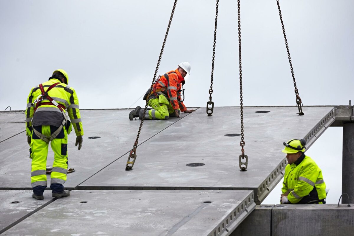 Abeo står bag betonløsninger i en lang stribe byggerier i Danmark. Den nye bestyrelsesformand skal bidrage til etablering på de første udenlandske markeder. Foto: Byggeriets Billedbank.