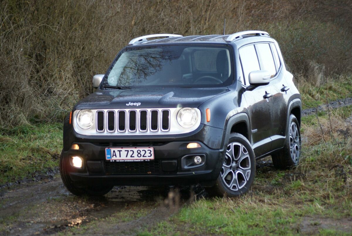 Med forhjulstræk er Jeep Renegade at betragte som en almindelig crossover.