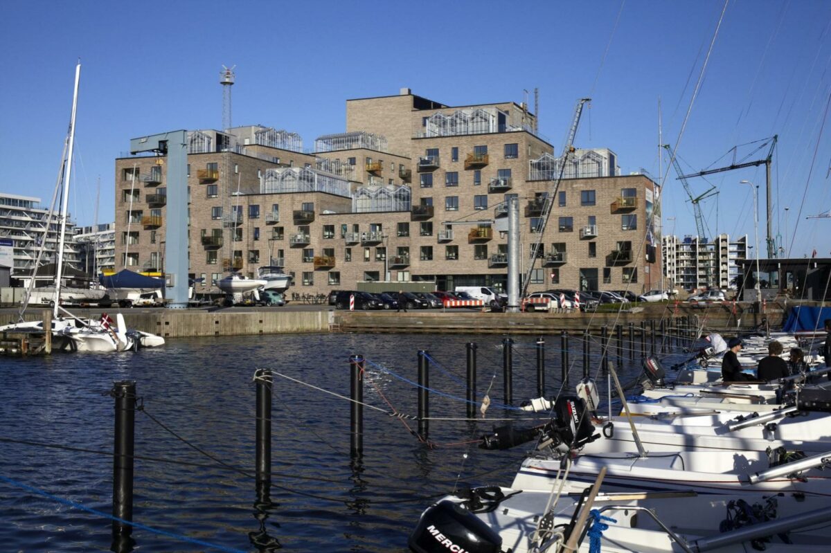 Årets Byggeri 2015 er Havnehusene i Aarhus.