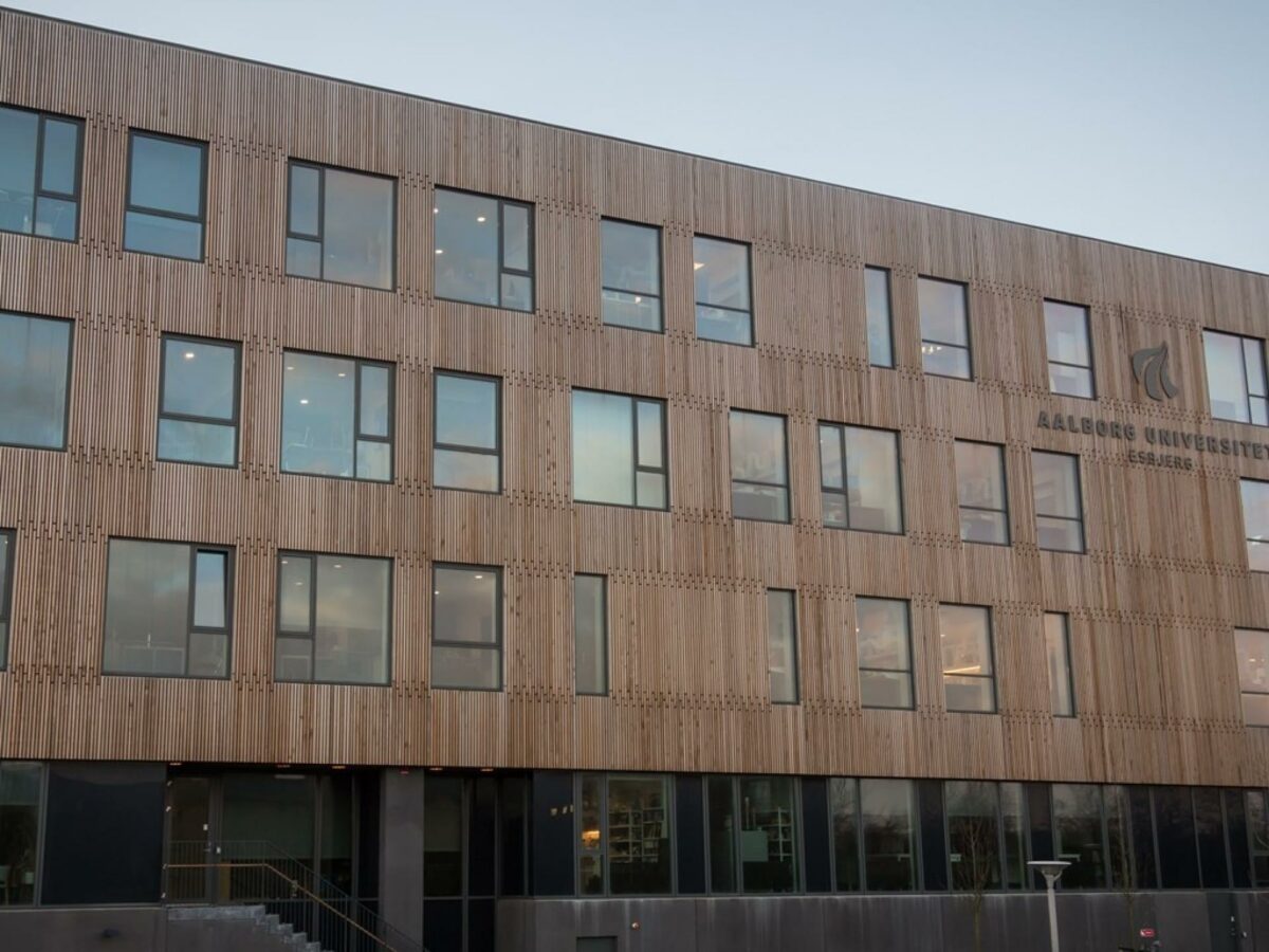 Nu indvies den nye laboratorie- og undervisningsbygning på Aalborg Universitet i Esbjerg. Foto: Aalborg Universitet.