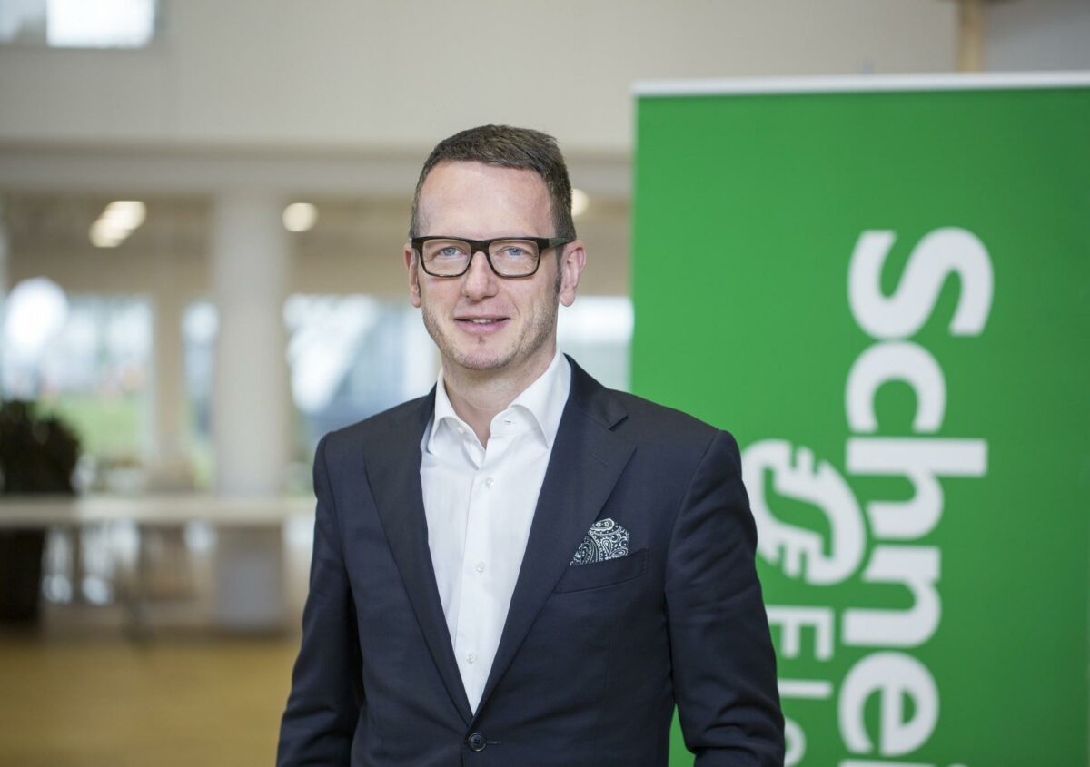 Thomas Träger, adm. direktør i Schneider Electric.