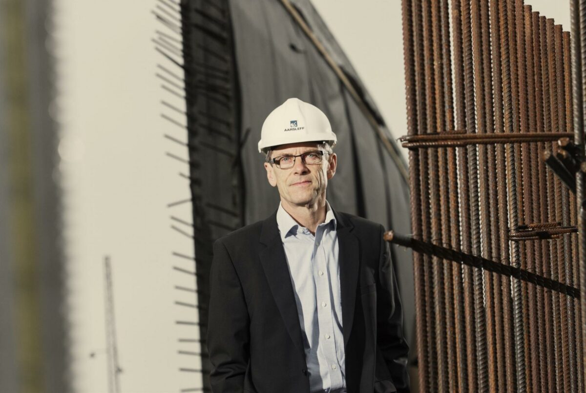 Adm. direktør Ebbe Malte Iversen vandt Erhverv Aarhus prisen 2016. Foto: Per Aarsleff A/S.