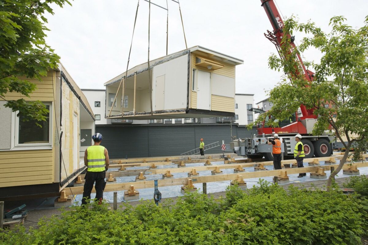Montage af Temporent modul.