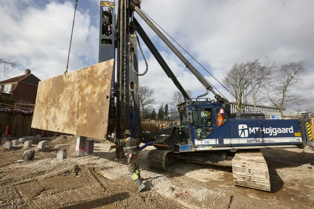 Konjunkturbarometret for bygge- og anlægsbranchen har bevæget sig pænt opad de seneste 12 måneder. Foto: Byggeriets Billedbank.