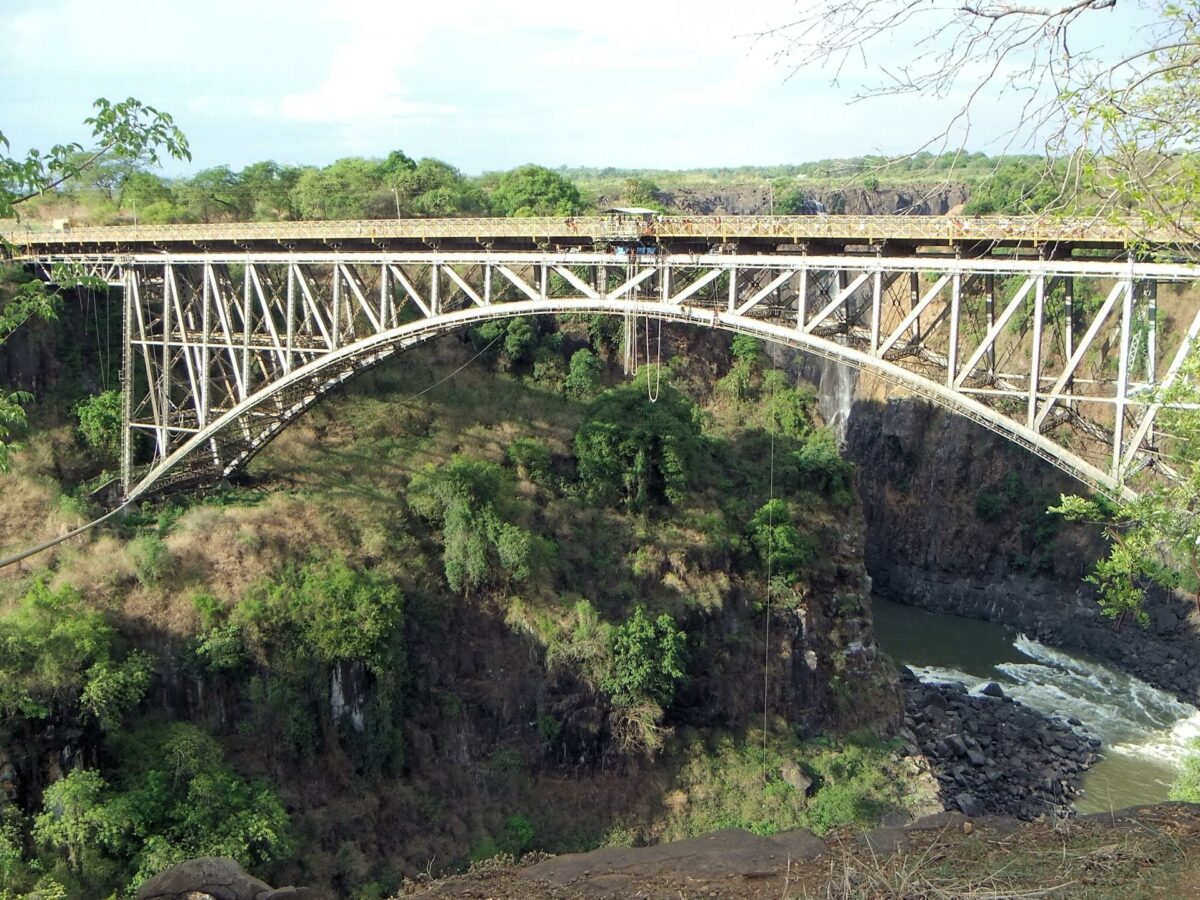 Rambøll skal stå for eftersyn af den ikoniske Victoria Falls Bridge over Zambezi floden. Foto: Rambøll.