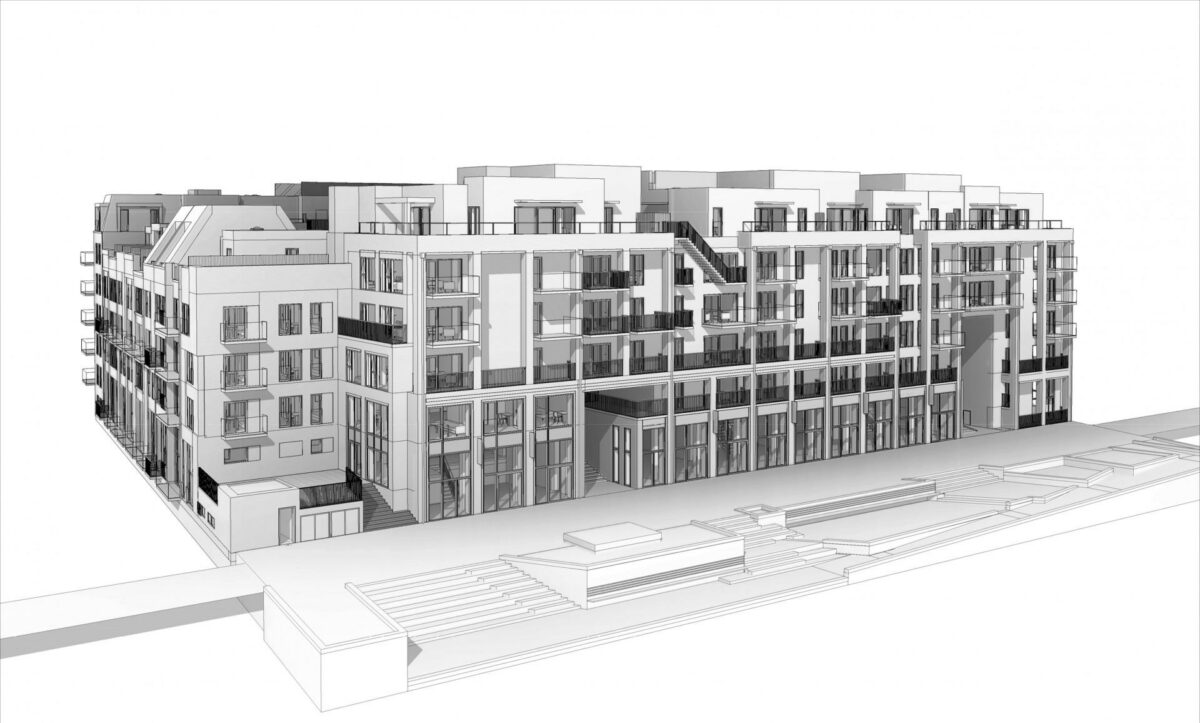 KPC skal opføre de to byggerier - her ses Karré N. Illustration: Gröning Arkitekter.