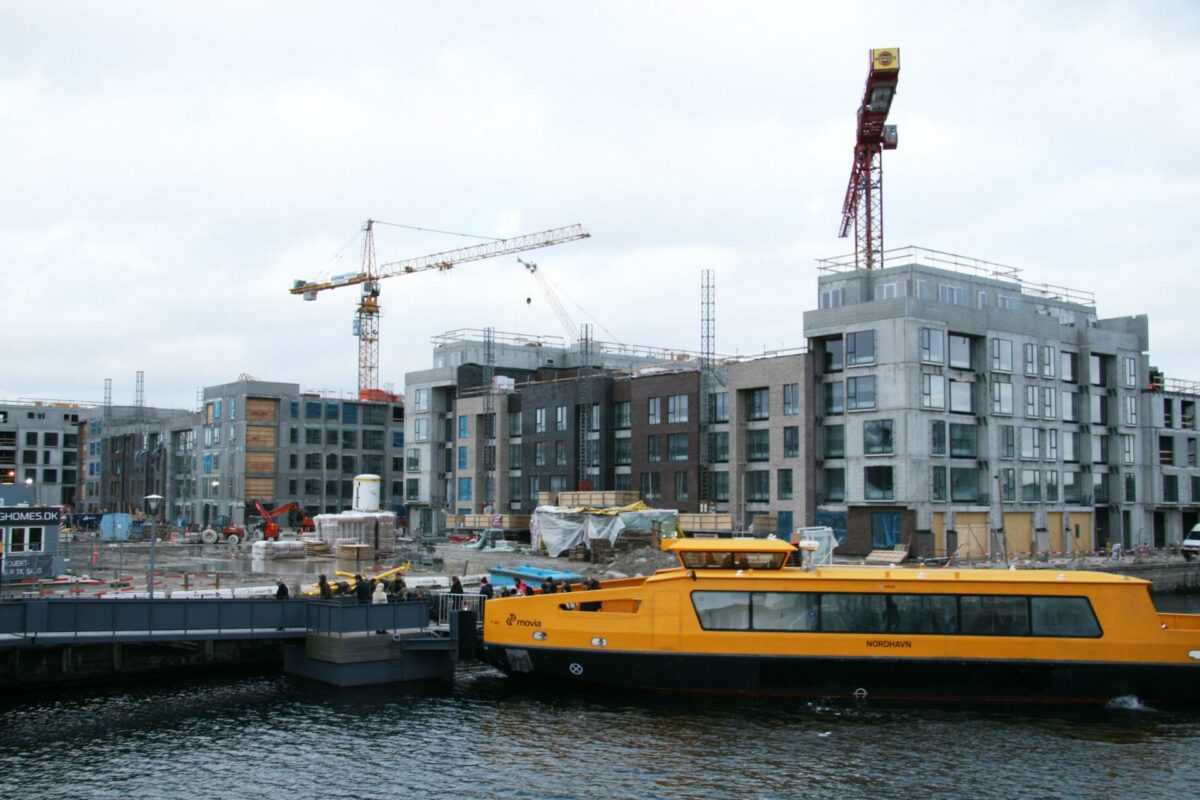 Byggeriet nåede sidste år op på en beskæftigelse på 155.000 for året som helhed. Foto: Torben Jastram.