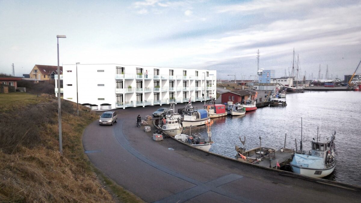 Visualisering: Arkitektfirmaet C. Bødtker ApS.