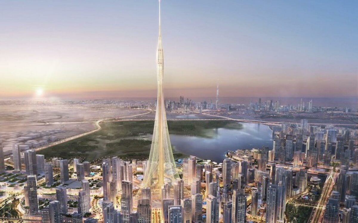 Står det til byggevirksomheden Emaar er The Tower færdig om fire år.