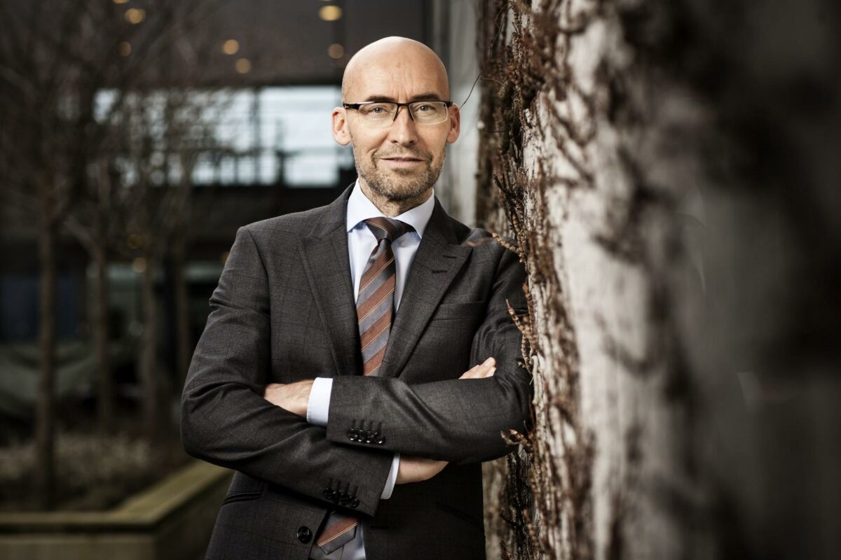 Carsten Toft Boesen, administrerende direktør for Niras, fortæller, at den svenske succes hænger sammen med en turn-around, som nu bærer frugt. Foto: Jeppe Carlsen.