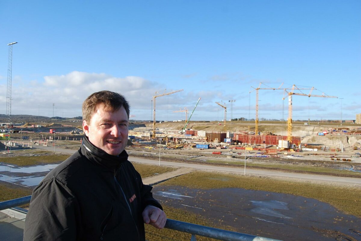 Ifølge Michael Pedersen fra Cramo er ideen at sikre struktur i det daglige, således at entreprenøren kan koncentrere sig om sin kerneforretning. Foto: Cramo.