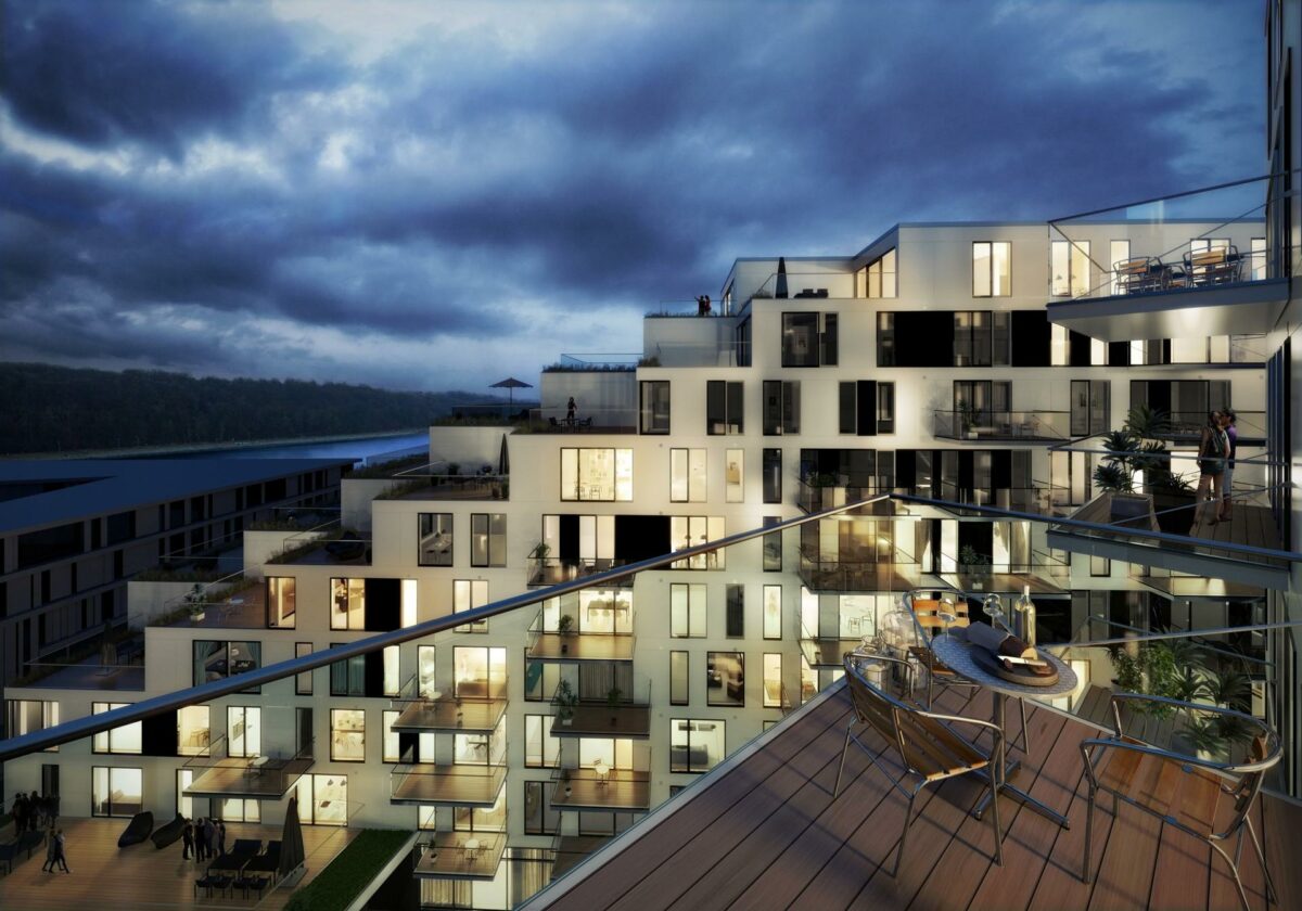Sahl Arkitekter har blandt andet været arkitektrådgiver på Z-huset i Aarhus. Illustration: Zahl Arkitekter.