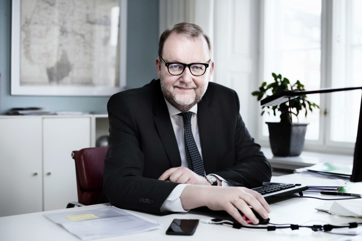Energi-, Forsynings- og Klimaminister Lars Chr. Lilleholt. Foto: Jeppe Bøje Nielsen.