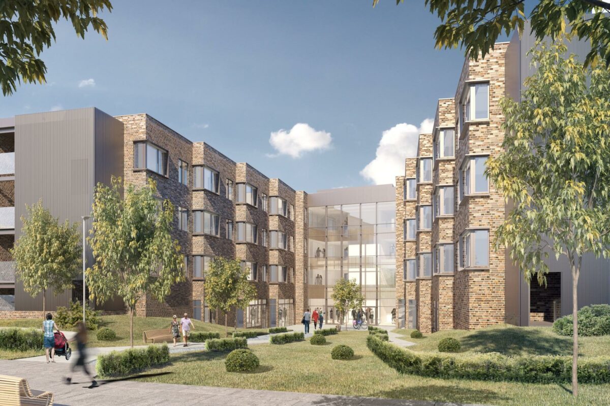 Opførelsen af plejecentret Banebo til 180 mio. kr. går nu i gang i Viborg.
